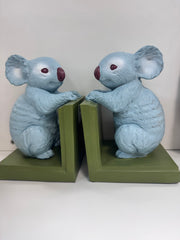 Goldy Gifts Blinky Koala Resin Bookends Set of 2