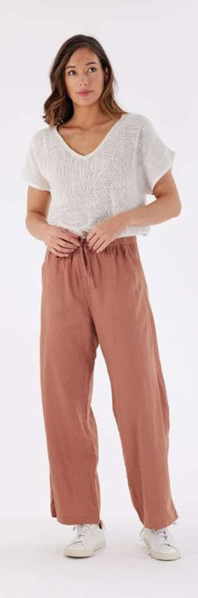 Isla Linen Pants Tanzine