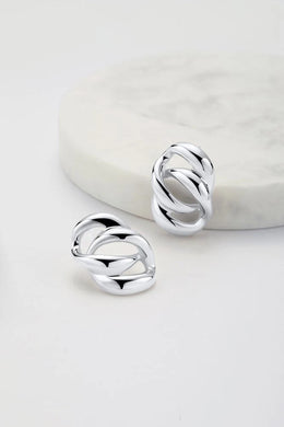 Zafino Ivy Earrings Silver