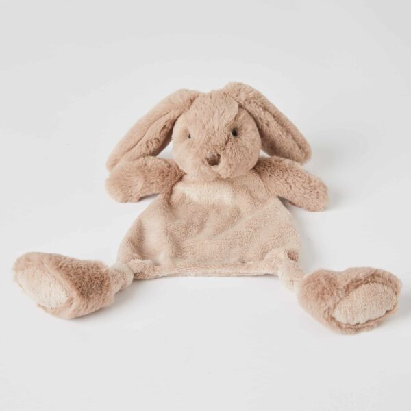 Bunny Soother | Soft Baby Comforter - Taupe