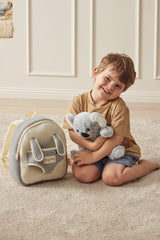 Jiggle & Giggle Plush Koala Hug-Me Buddy Backpack lifestyle shot 2