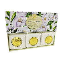 Load image into Gallery viewer, Gift Soap Bars White Jasmine &amp; Sandalwood 3x100g