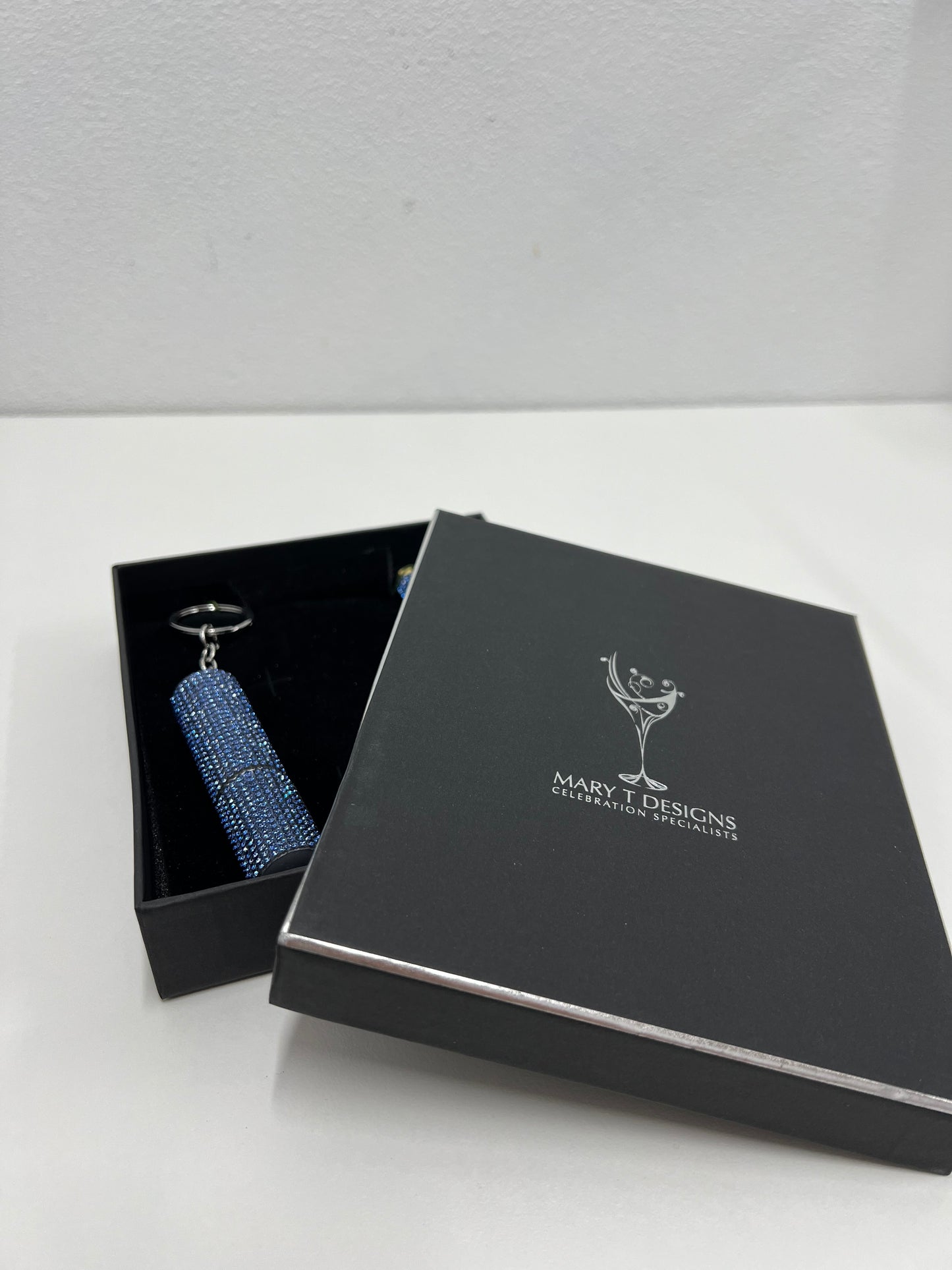 Bling Atomiser Keyring & Diamond Pen Gift Set