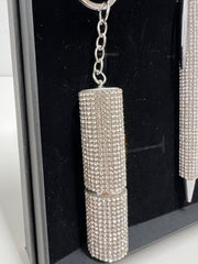 Bling Atomiser Keyring & Diamond Pen Gift Set