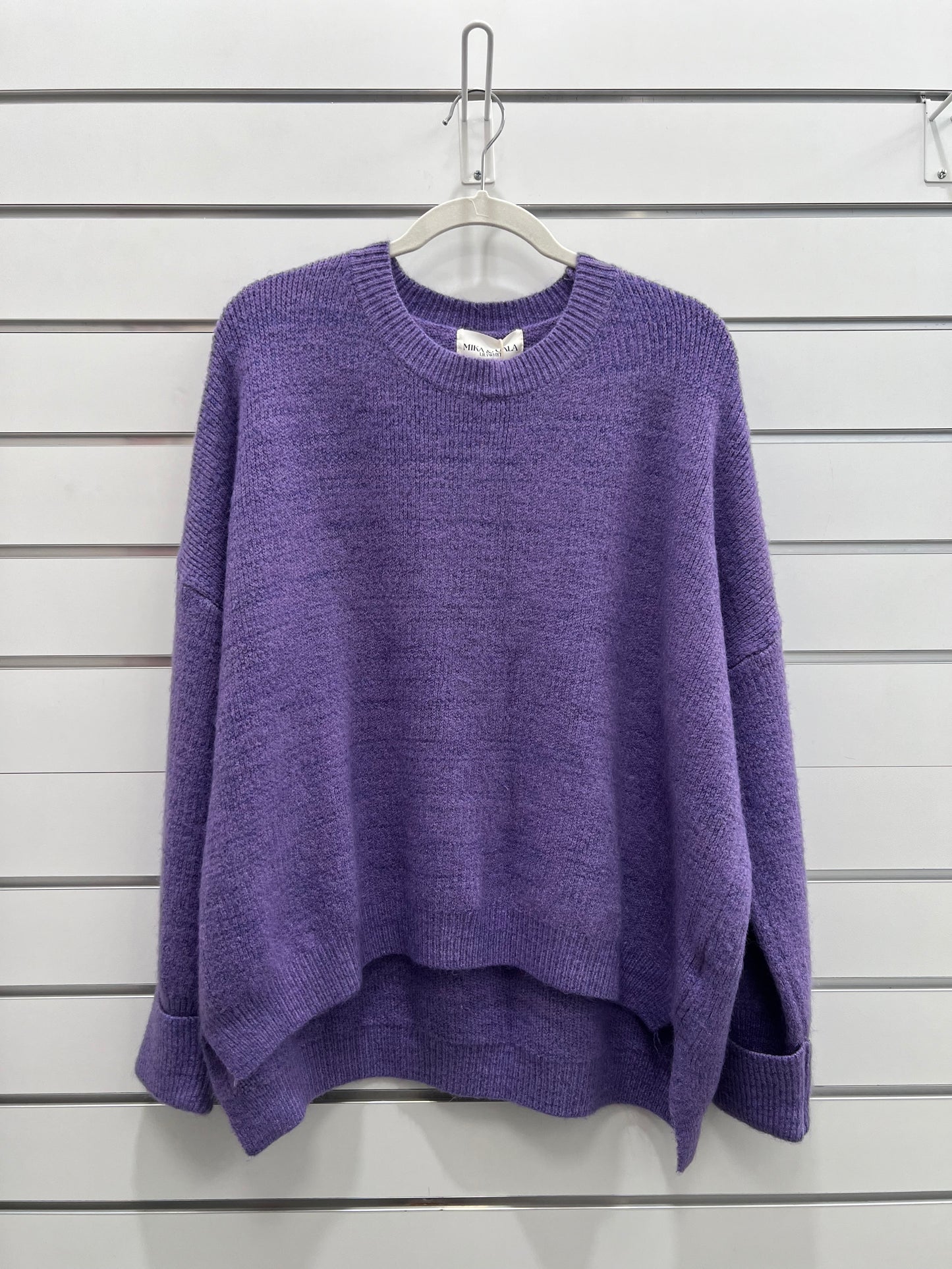 Oversized Knit Purple