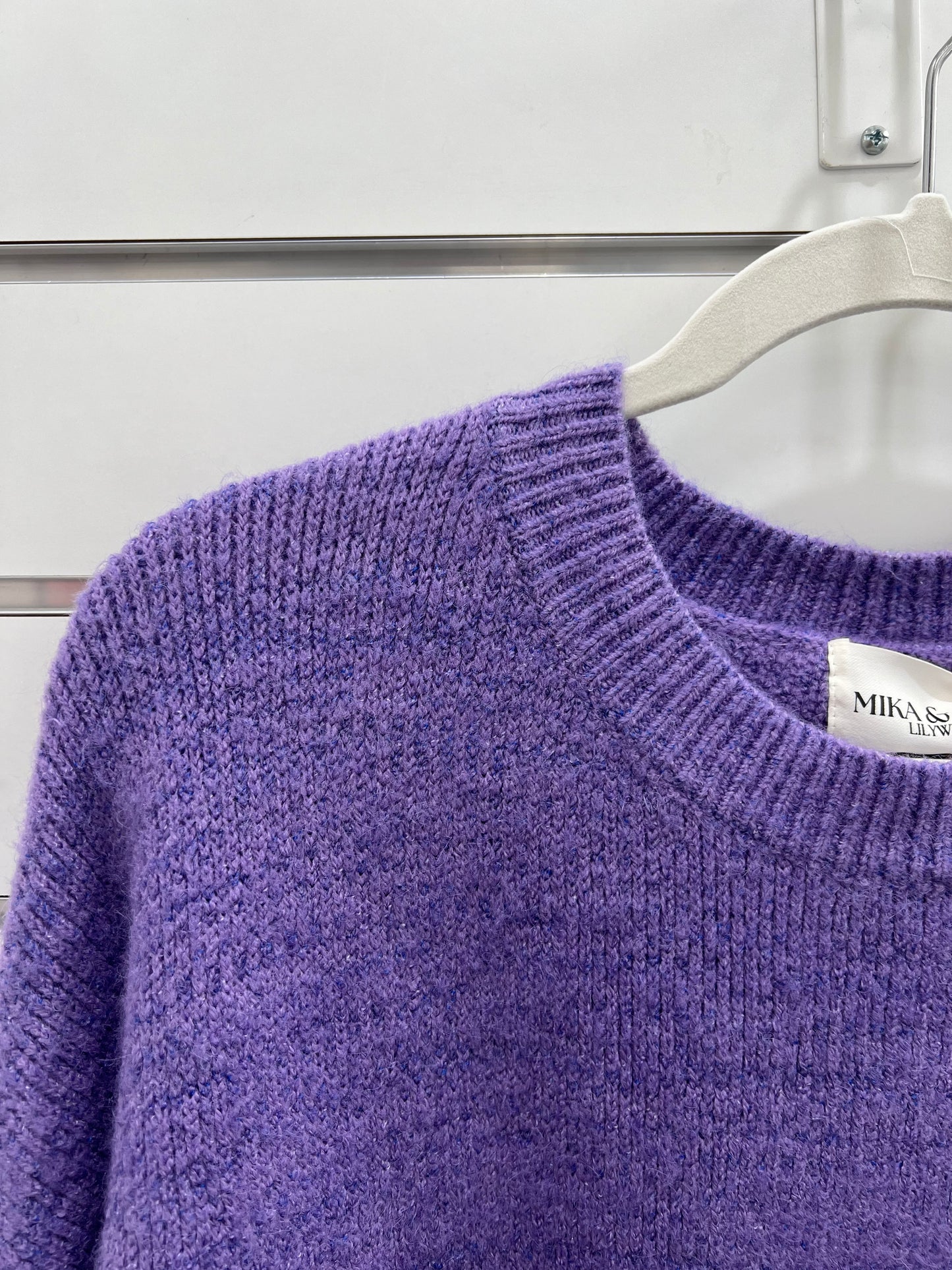 Oversized Knit Purple