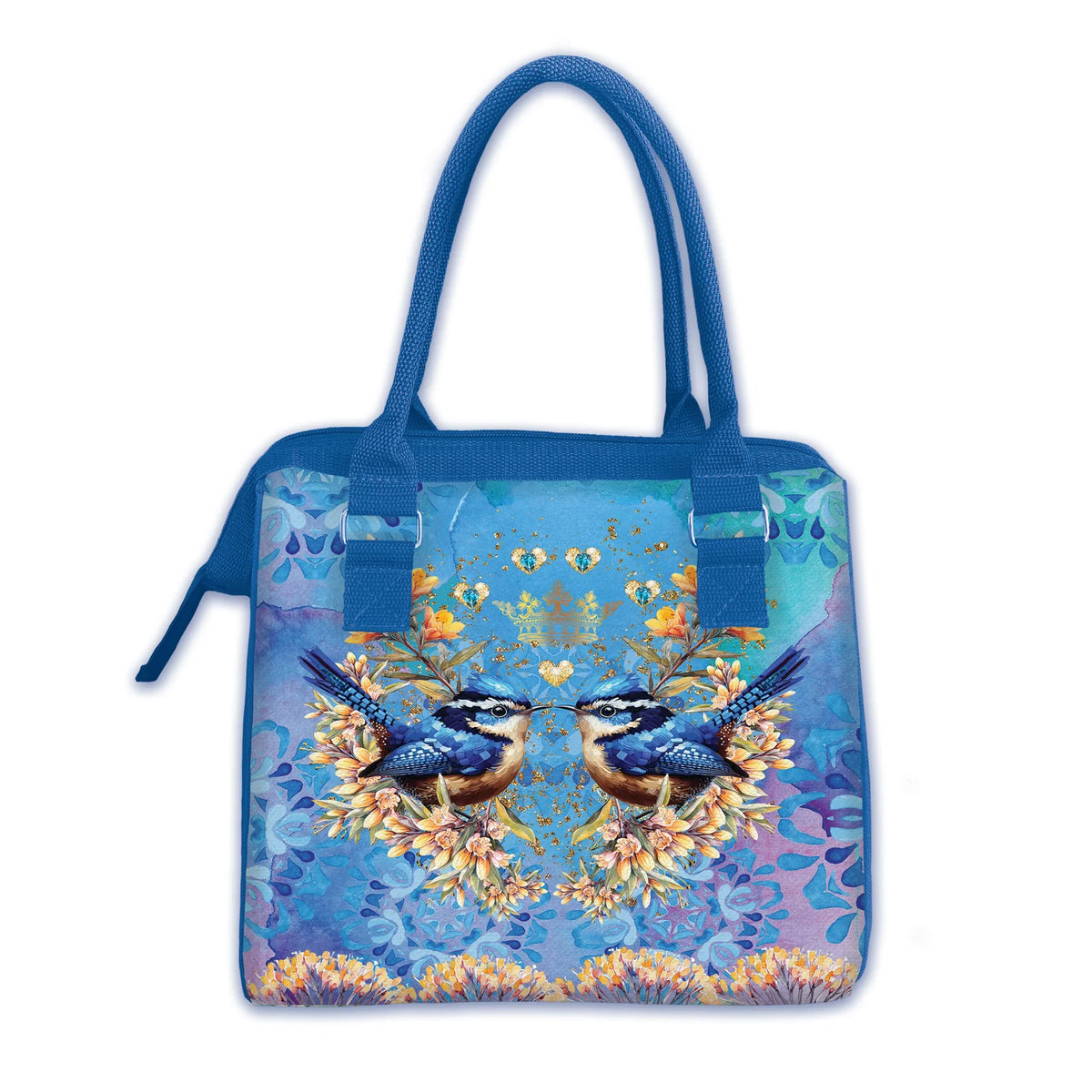 Lisa Pollock Lunch Cooler Bag Royal Wrens