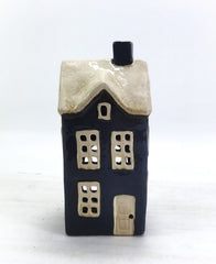 Navy Cottage Tealight