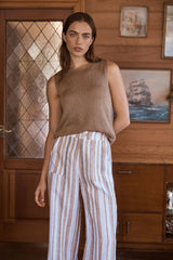 Little Lies Spring Tank – Biscoff