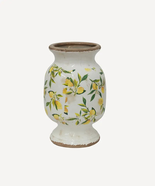 Botanical Lemon Urn - Pickup In Store Only