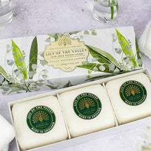 Load image into Gallery viewer, Gift Soap Bars Lily Of The Valley 3x100g