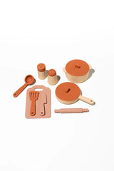 Cooking Set – Durable Silicone Play Kitchen Set