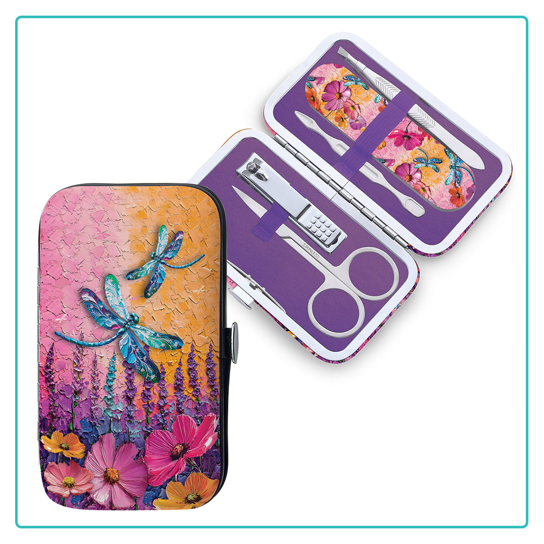 Manicure Set Lavender Dragonfly