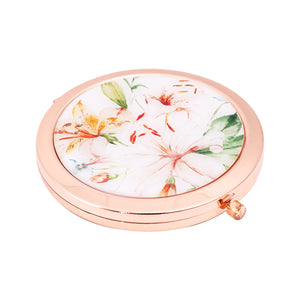 Mother's Day Floral Compact Mirror