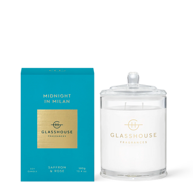 Glasshouse Midnight In Milan Candle
