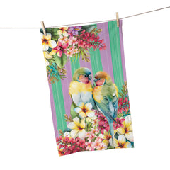 Lisa Pollock Tea Towel – Love Birds