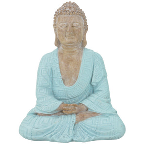 Meditate Monk Ornament Blue