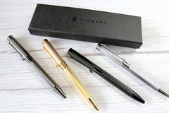 Metallic Mesh Pen - Black