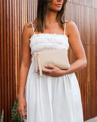 Louenhide Mimi Clutch Biscotti
