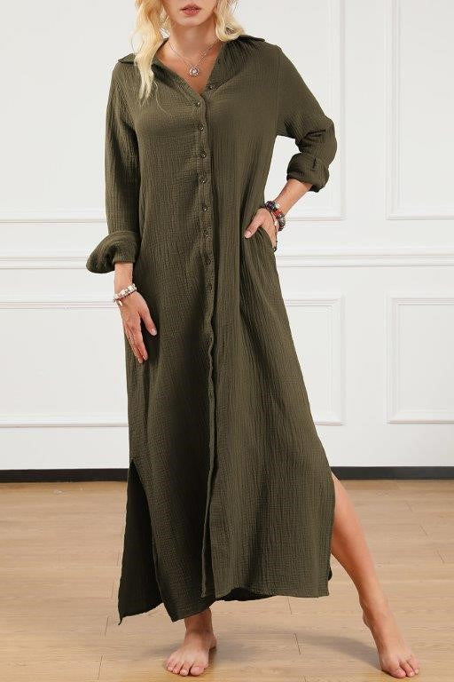 Misty Maxi Dress Khaki