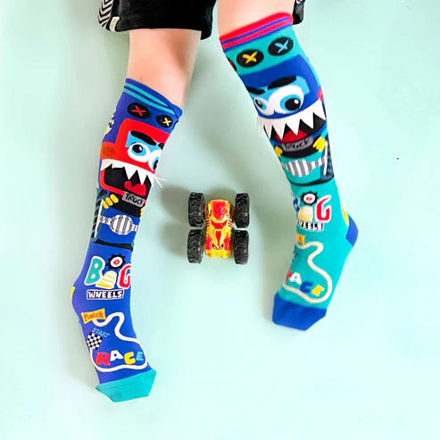 Mad Mia Monster Truck Socks