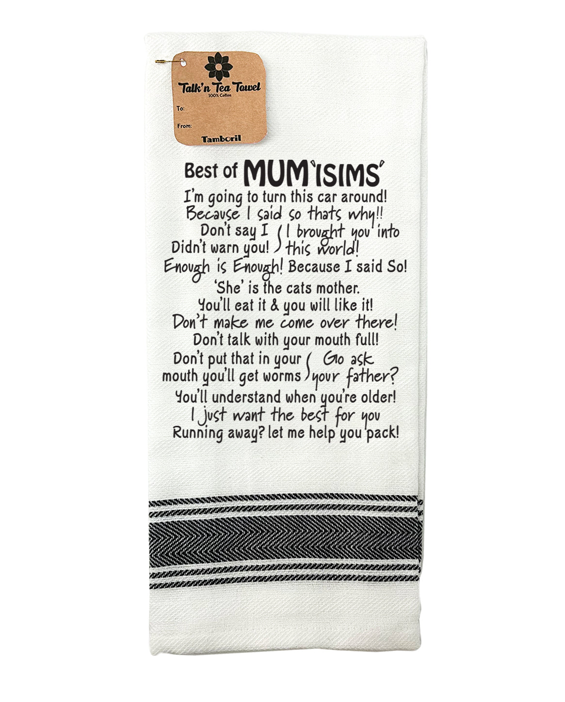 Humorous Tea Towel