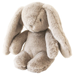 Darcey Plush Baby Bunny 27cm in Grey detail view