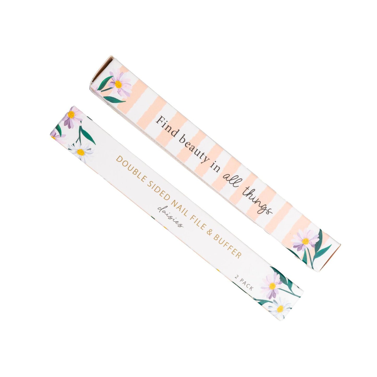 Double-Sided Nail File & Buffer 2pk