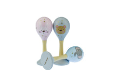 Baby Animal Wooden Maraca (one maraca only)