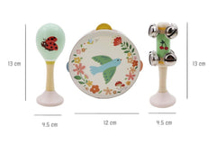 Kaper Kidz Wooden Spring Insect Musical Toy (one musical toy only)