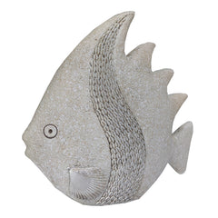 Keppel Whitewash Resin Fish – Large