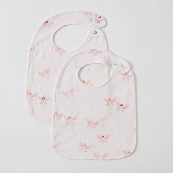 Natural Cotton & Bamboo Baby Bibs – Gift Set