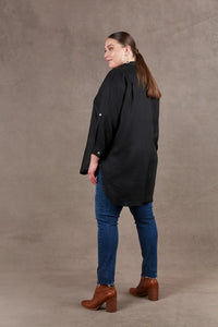 Nama Frill Shirt Ebony