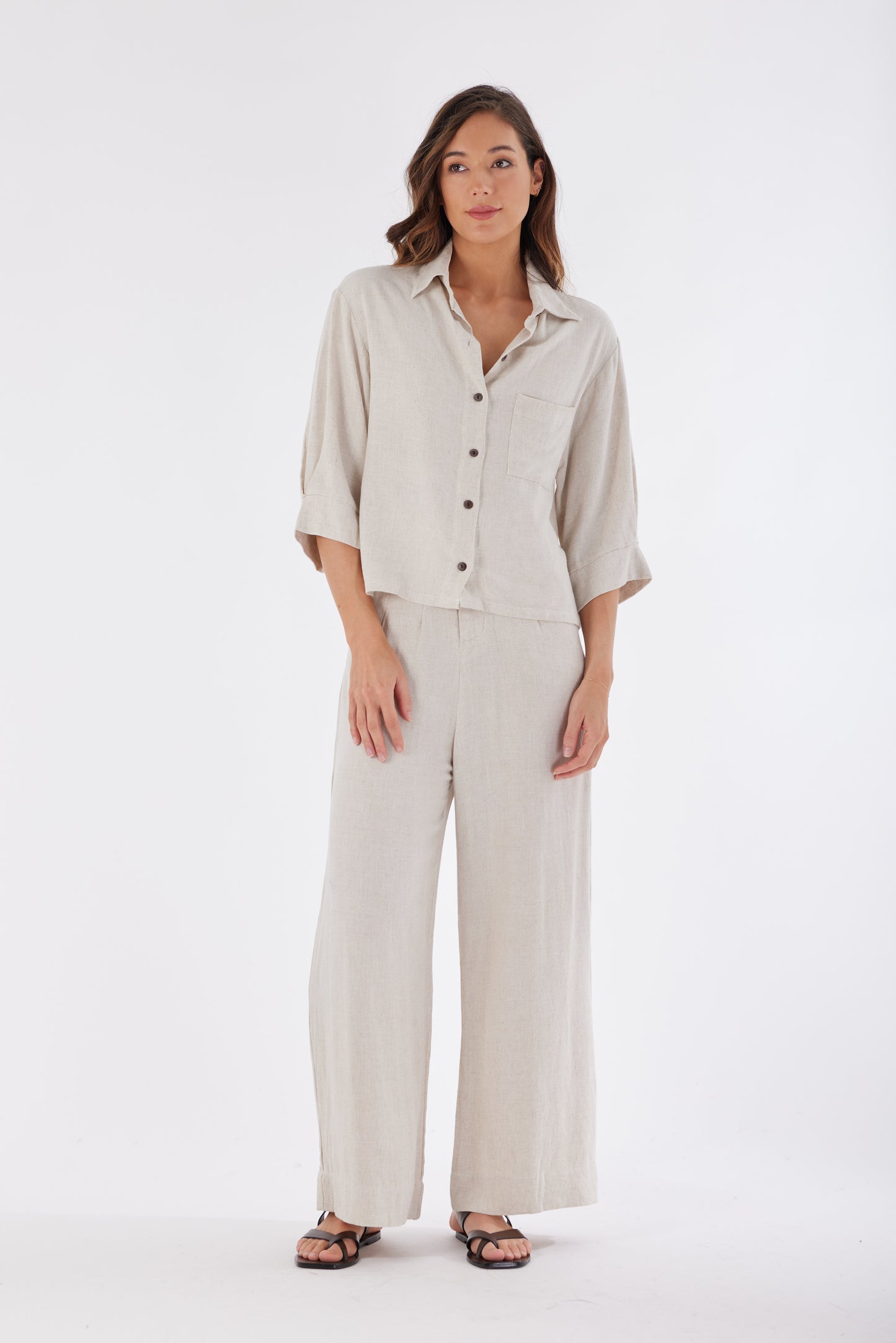 Navada Linen Pants Natural