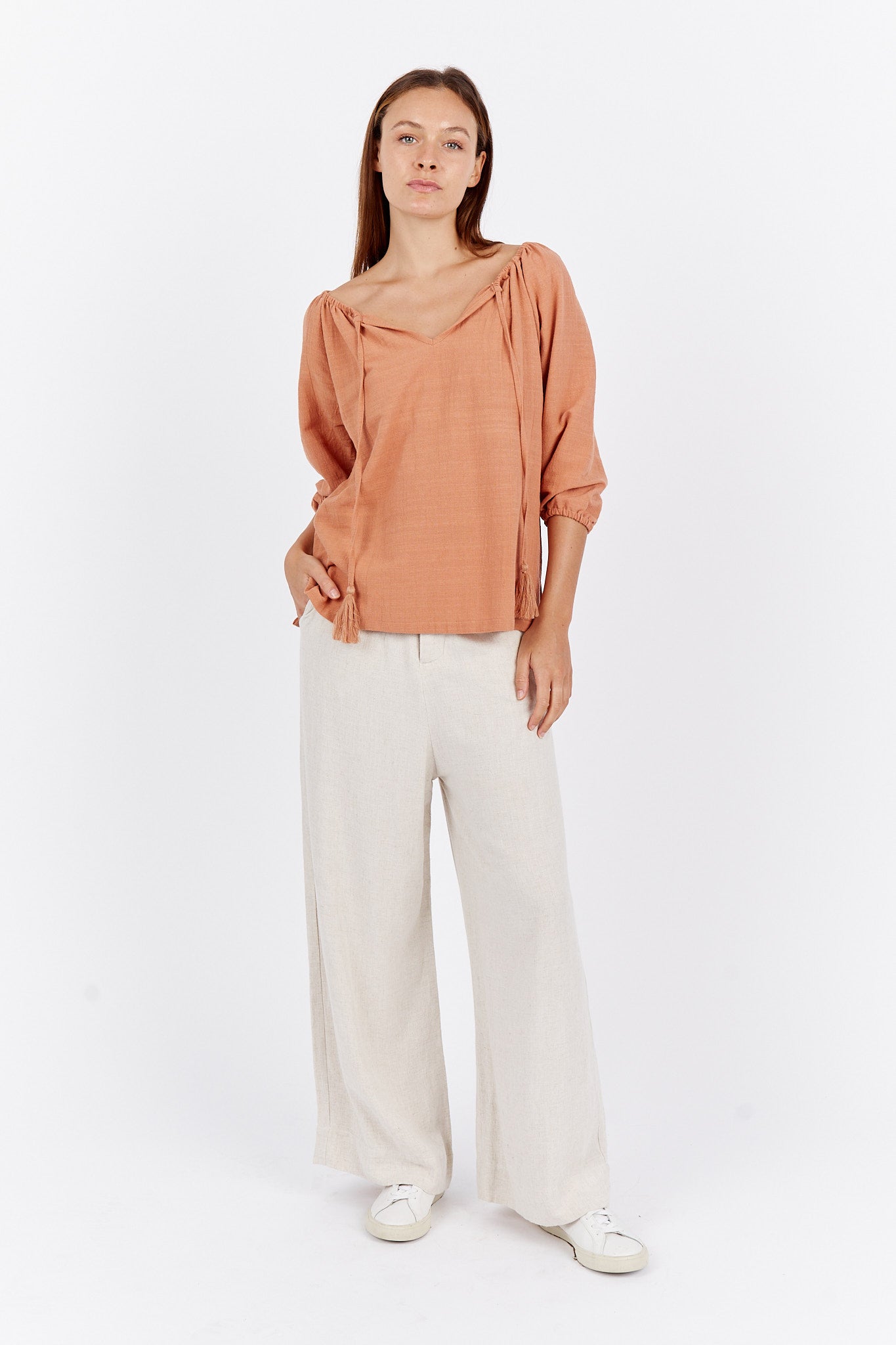 Navada Linen Pants Natural