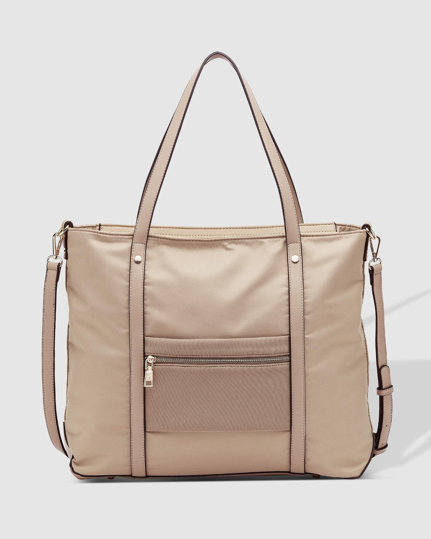 Louenhide Nora Beige Nylon Tote Bag