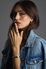 Zafino Nova Hoop Earrings Gold