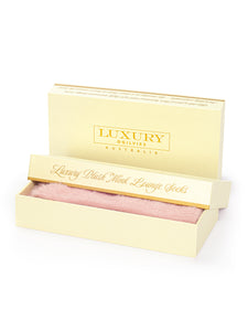 Luxury Plush Mink Bed Socks - Pink
