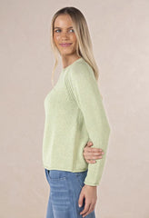 Humidity Lifestyle Haven Jumper - Lime Splice