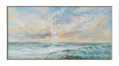 Ocean-Inspired Landscape Artwork - In-store Pickup Only