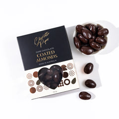 Charlotte Piper Dark Chocolate Almonds 150g