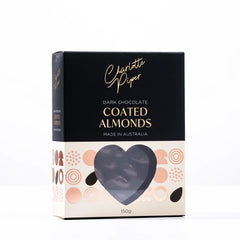 Charlotte Piper Dark Chocolate Almonds 150g
