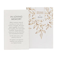 Precious Quote Plaque - Assorted