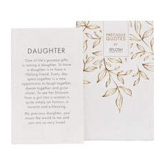 Precious Quote Plaque - Assorted