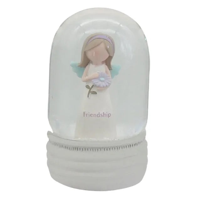 Angelic Water Globe 10cm Friendship