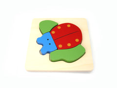 Ladybird Wooden Puzzle for Toddlers