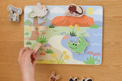 Wooden Chunky Puzzle – Bush Buddies Australian Animals