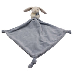 Petite Vous Mika the Bunny Mini Toy and Comfort Blanket in Dusty Blue