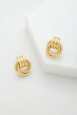 Zafino Poppy Earrings Gold