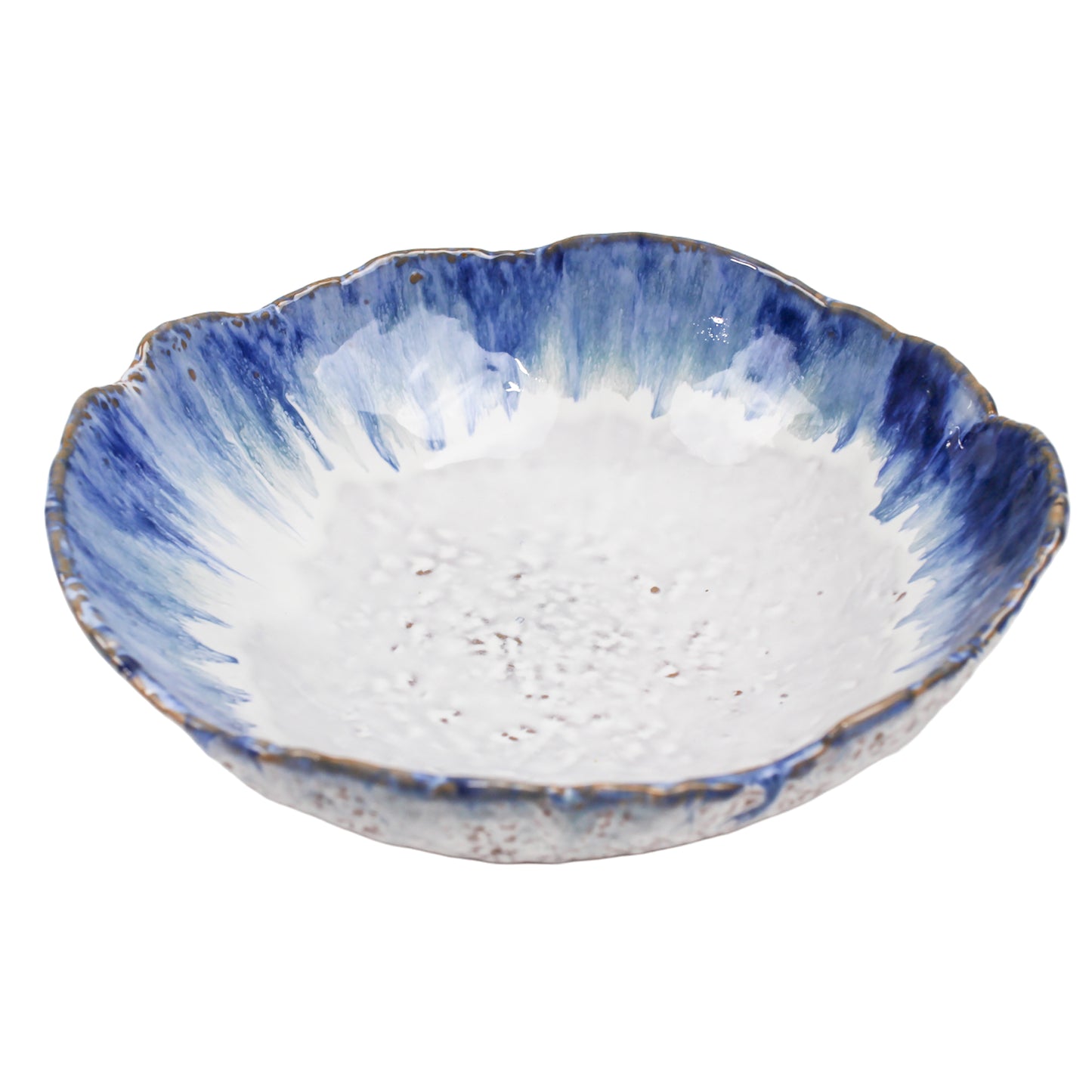 Ceramic Bowl Blue 25 X 23